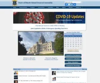 Rilegislature.gov(Rilegislature) Screenshot