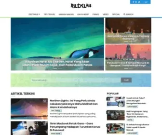 Rileklah.com(A Malaysian Lifestyle) Screenshot