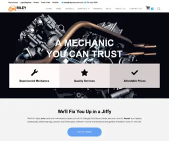 Rileyautocare.com(Riley Auto Car) Screenshot