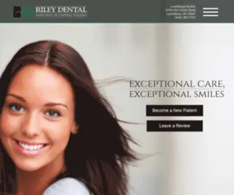 Rileydentalassociates.com(Lynchburg Dentist) Screenshot