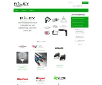 Rileyelectricalsupply.com(Riley Electrical Supply) Screenshot