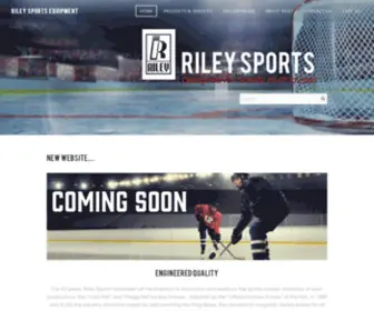 Rileymfg.com(Arena equipment) Screenshot