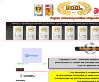 Rilfoot.be(R.I.L) Screenshot