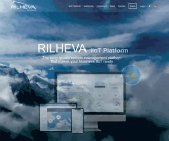 Rilheva.com(Rilheva IoT Platform) Screenshot