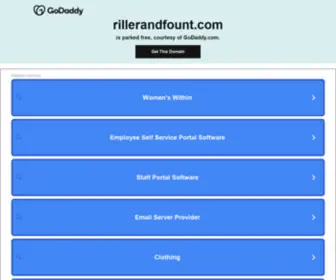 Rillerandfount.com(Riller & Fount) Screenshot