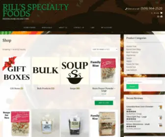 Rillsonline.com(High-End Specialty Soup Mixes) Screenshot