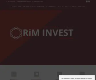 Rim-Invest.com(RIM INVEST) Screenshot