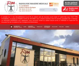 Rim-Radiologie.fr(RIM) Screenshot