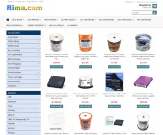 Rima.com(Offers Tapes and Discs) Screenshot