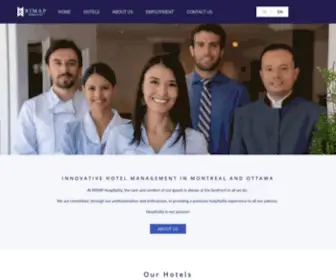 Rimaphospitality.com(Hospitality is our passion) Screenshot