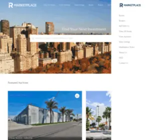 Rimarketplace.com(RealINSIGHT Marketplace) Screenshot