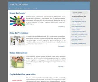 Rimascortasparaninos.com(Rimas para niños) Screenshot