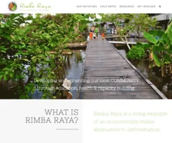Rimba-Raya.com(Rimba Raya) Screenshot