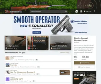 Rimfirecentral.com(Rimfire Central Firearm Forum) Screenshot