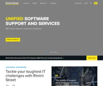 Riministreet.com(Enterprise Software Solutions) Screenshot