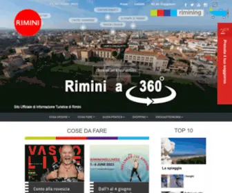 Riminiturismo.it(Rimini turismo) Screenshot