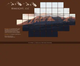 Rimlightllc.com(RimLight, LLC) Screenshot
