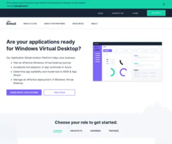 Rimo3.com(Enterprise Application Solutions for Windows) Screenshot