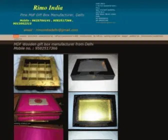 Rimoindia.com(Rimo India) Screenshot
