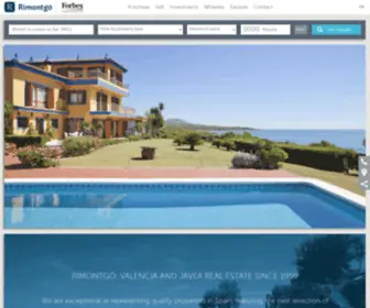 Rimontgo.com(Javea Valencia Costa Blanca property) Screenshot