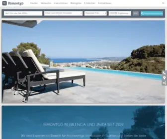 Rimontgo.de(Immobilien-Agentur Rimontgó) Screenshot