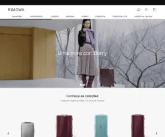 Rimowa.com.br(Malas de viagem de Alta Qualidade e Acessórios) Screenshot