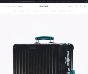 Rimowa.com(Hoogwaardige Bagage) Screenshot