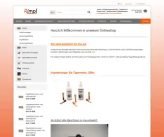 Rimpl-Shop.de(RIMPL Fagottholz) Screenshot