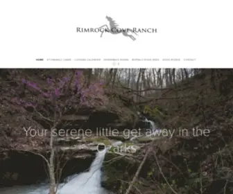 Rimrockcoveranch.com(Rimrock Cove Ranch) Screenshot