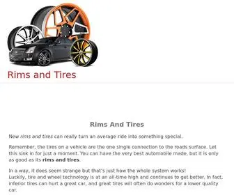 Rims-Andtires.com(Rims and Tires) Screenshot