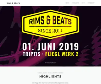 Rimsandbeats.de(RIMS & BEATS) Screenshot