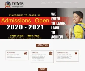 Rimsint.in(RIMS International School) Screenshot