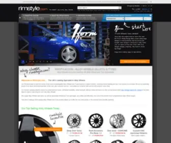 Rimstyle.com(Alloy Wheels) Screenshot