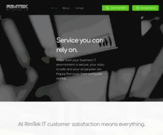 Rimtek.ca(Rimtek IT Services Ltd) Screenshot