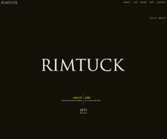 Rimtuck.com(Wheel Fitment Database) Screenshot