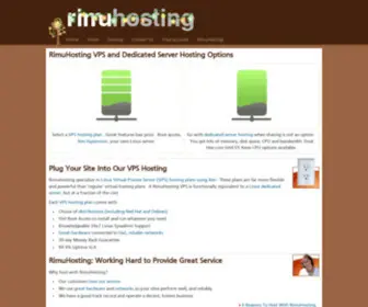Rimuhosting.com(Linux/Xen VPS Hosting) Screenshot