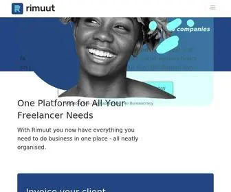 Rimuut.com(Invoice and Payment Solutions for Freelancers) Screenshot