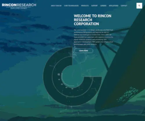 Rincon.com(Rincon Research Corporation) Screenshot