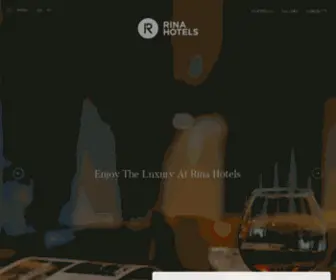 Rinahotels.ro(Rina Hotels) Screenshot
