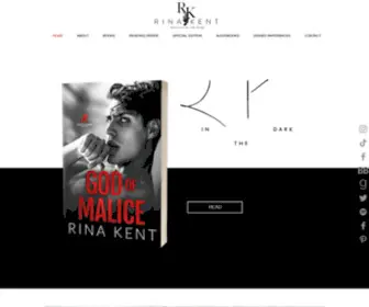 Rinakent.com(Rina Kent) Screenshot