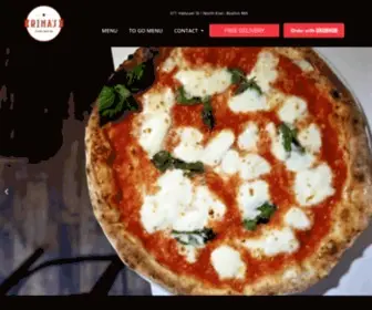 Rinasnorthend.com(Rina's Pizza) Screenshot