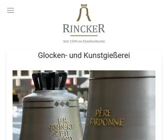 Rincker.de(Glocken) Screenshot