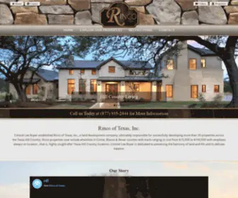 Rincooftexas.com(Rinco of Texas) Screenshot