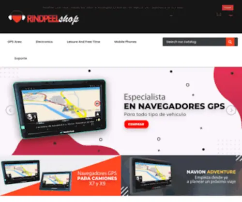 Rindpeel.com(Tienda Online de venta de Informática y Componentes) Screenshot