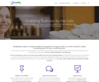 Ringability.com(High Payout PayPerCall Affiliate Marketing) Screenshot