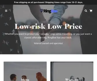 Ringbae.com(The inexpensive replacement ring for trips) Screenshot