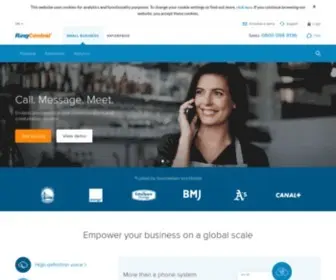 Ringcentral.co.uk(The Leader in Trusted AI Communications) Screenshot