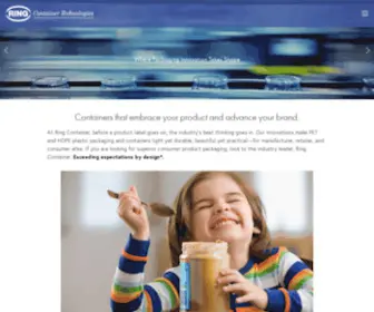 Ringcompanies.com(RING Container Technologies) Screenshot