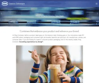 Ringcontainer.com(RING Container Technologies) Screenshot