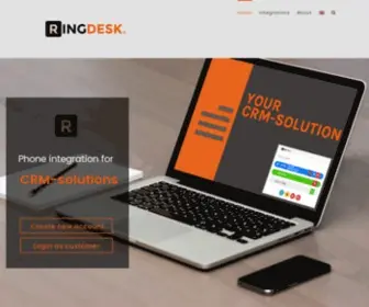 Ringdesk.com(Home) Screenshot